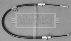 BORG & BECK BKB3468 — Cablu frână de mână