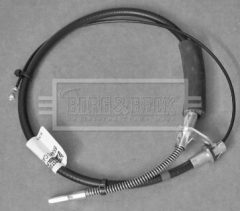 BORG & BECK BKB3507 — Cablu frână de mână