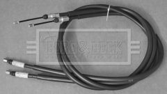 BORG & BECK BKB3715 — Cablu frână de mână