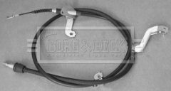 BORG & BECK BKB3745 — Cablu frână de mână