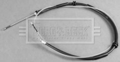 BORG & BECK BKB3791 — Cablu frână de mână