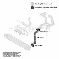 BORG & BECK BTH1045 — Furtun intercooler