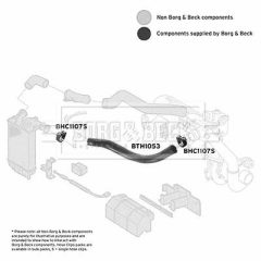 BORG & BECK BTH1053 — Furtun intercooler