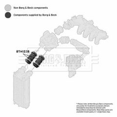 BORG & BECK BTH1228 — Furtun intercooler