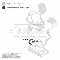 BORG & BECK BTH1397 — Furtun intercooler