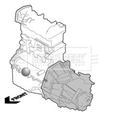 BORG & BECK BEM4387 — Suport motor