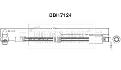 BORG & BECK BBH7124 — Furtun de frână