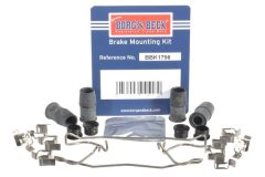 BORG & BECK BBK1796 — Accesorii plăcuțe frână disc