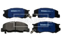 BORG & BECK BBP1630 — Колодки тормозные дисковые