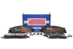 BORG & BECK BBP2972 — Колодки тормозные дисковые