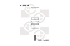 BGA V165970 — Впускной клапан