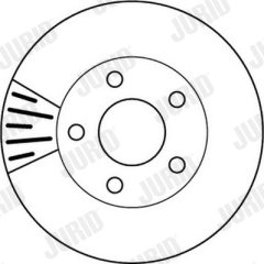 JURID 562160JC — Disc de frână