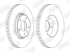 JURID 562241JC-1 — Тормозной диск