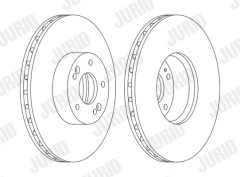 JURID 562778JC-1 — Тормозной диск