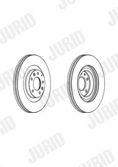 JURID 562921JC-1 — Тормозной диск