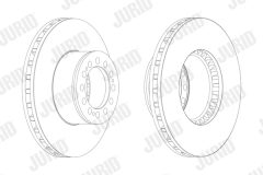 JURID 569263J — Тормозной диск