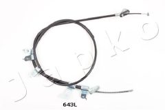 JAPKO 131643L — Cablu frână de mână