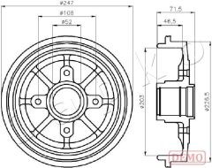 JAPKO 85031 — Actuator ambreiaj