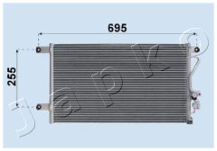 JAPKO CND163018 — Radiator aer condiționat