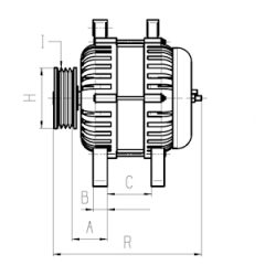 HC-Cargo F 032 116 847 — Alternator