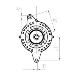 HC-Cargo F 032 111 807 — Alternator