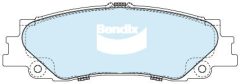 BENDIX DB2640 4WD — Колодки тормозные дисковые