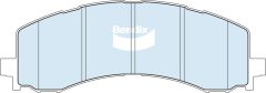 BENDIX DB2720 4WD — Колодки тормозные дисковые