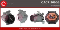 CASCO CAC71162GS — Compresor aer condiționat