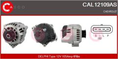 CASCO CAL12109AS — Alternator