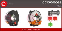 CASCO CCC66000GS — Spirală airbag volan