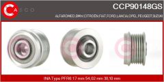 CASCO CCP90148GS — Шкив генератора