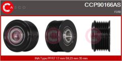 CASCO CCP90166AS — Шкив генератора