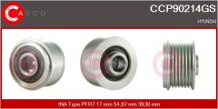 CASCO CCP90214GS — Шкив генератора