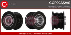 CASCO CCP90222AS — Шкив генератора
