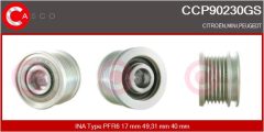 CASCO CCP90230GS — Шкив генератора