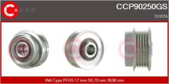 CASCO CCP90250GS — Шкив генератора