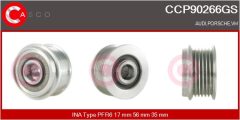 CASCO CCP90266GS — Шкив генератора