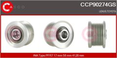 CASCO CCP90274GS — Шкив генератора