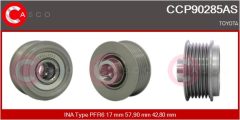 CASCO CCP90285AS — Шкив генератора