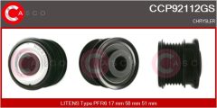 CASCO CCP92112GS — Шкив генератора