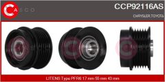 CASCO CCP92116AS — Шкив генератора