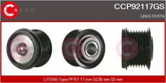 CASCO CCP92117GS — Шкив генератора
