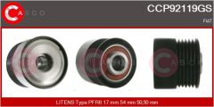CASCO CCP92119GS — Шкив генератора