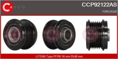CASCO CCP92122AS — Шкив генератора