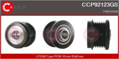 CASCO CCP92123GS — Шкив генератора