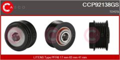 CASCO CCP92138GS — Шкив генератора