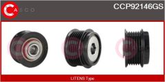 CASCO CCP92146GS — Шкив генератора