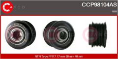 CASCO CCP98104AS — Шкив генератора