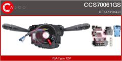 CASCO CCS70061GS — Manetă coloană de direcție