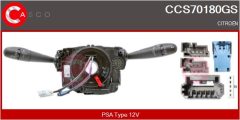 CASCO CCS70180GS — Подрулевой переключатель